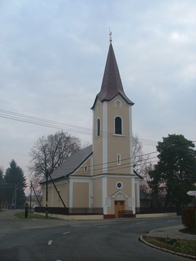 A nyékládházai református templom