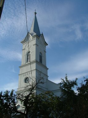 A vámosújfalui református templom