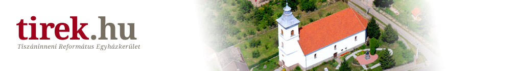 tirek.hu - Tiszáninneni Reformástus Egyházkerület
